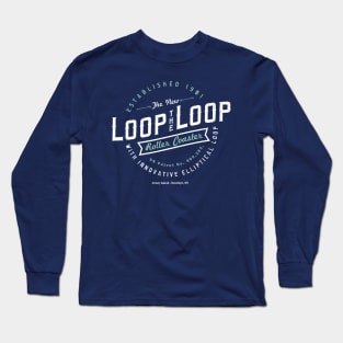 Loop the Loop - Classic Roller Coaster Merch Long Sleeve T-Shirt